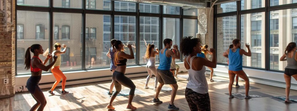 workoout class in river north