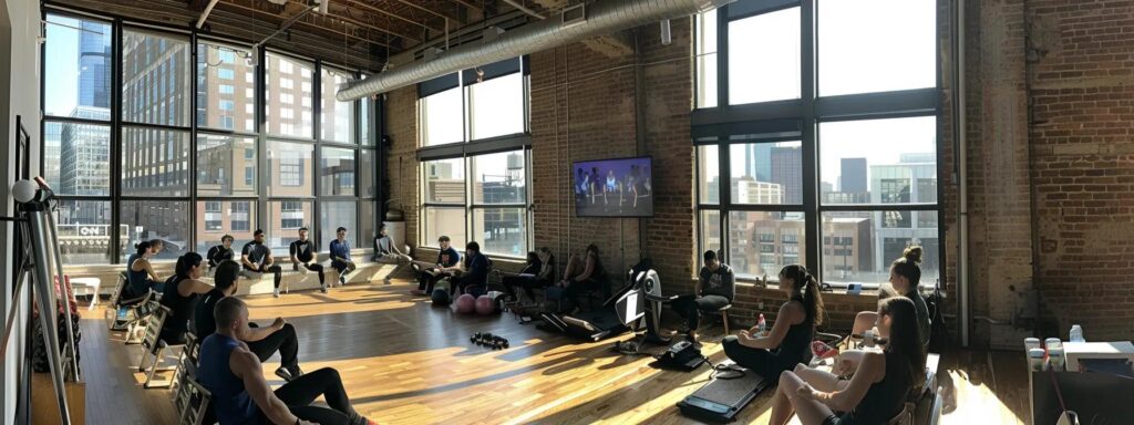workoout class in river north