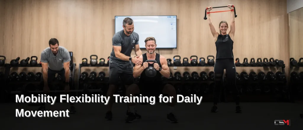Mobility is the ability to move the body freely and easily, and it affects daily