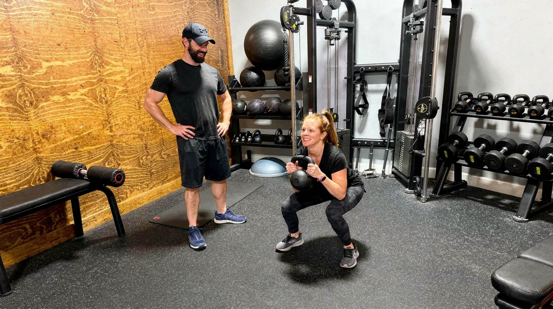 Strength training using free weights, resistance bands, or bodyweight is one of the most effective